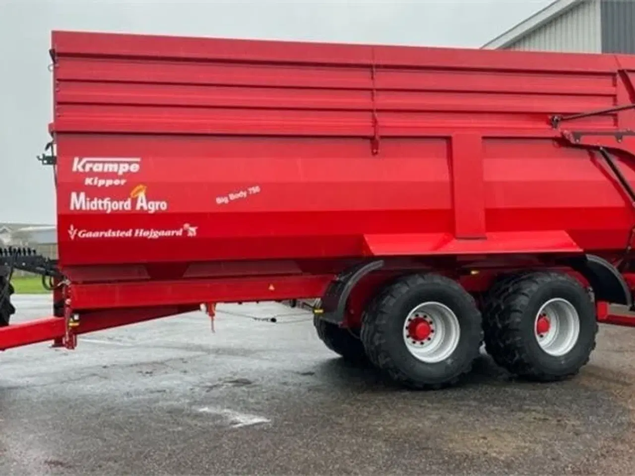 Billede 4 - Krampe Big Body 750 Hydraulisk Klapbar side