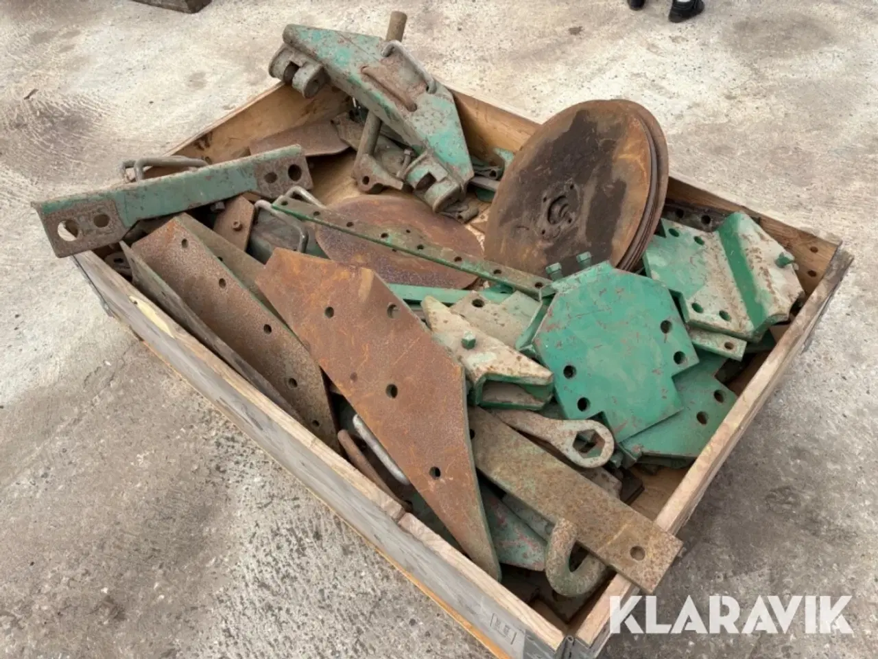 Billede 2 - Blandede lot Kvernland plovdele