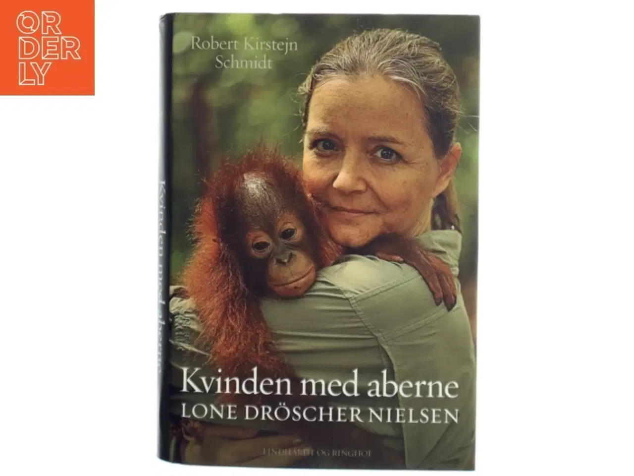 Billede 1 - Kvinden med aberne : Lone Drscher Nielsen af Robert Kirstejn Schmidt (Bog)