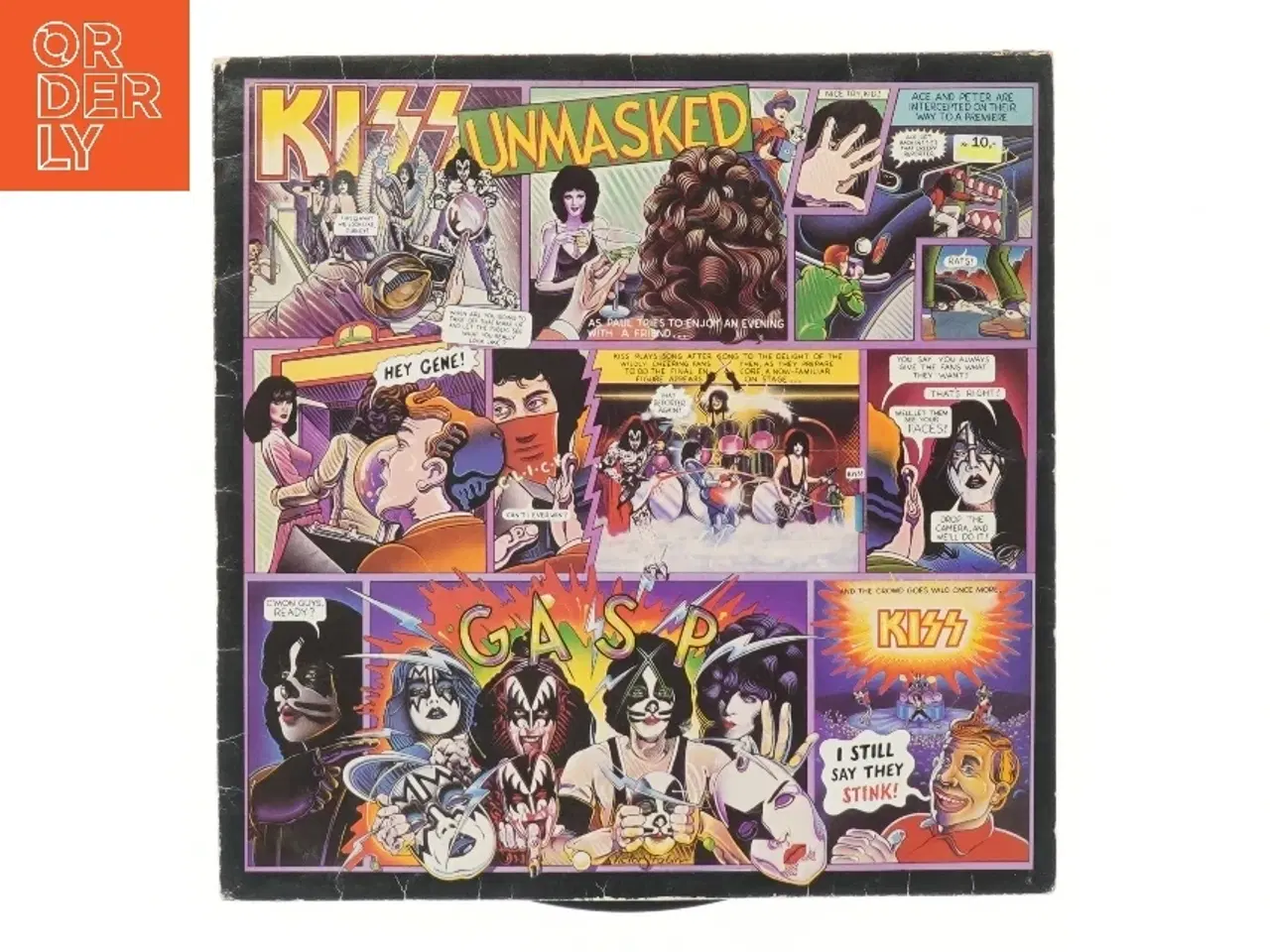 Billede 1 - KISS Unmasked album cover