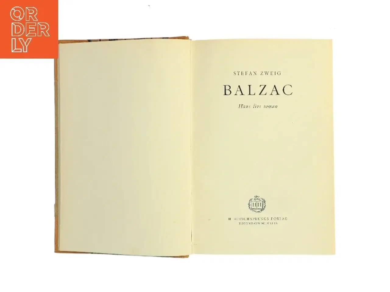Billede 2 - Balzac af Stefan Zweig (Bog)
