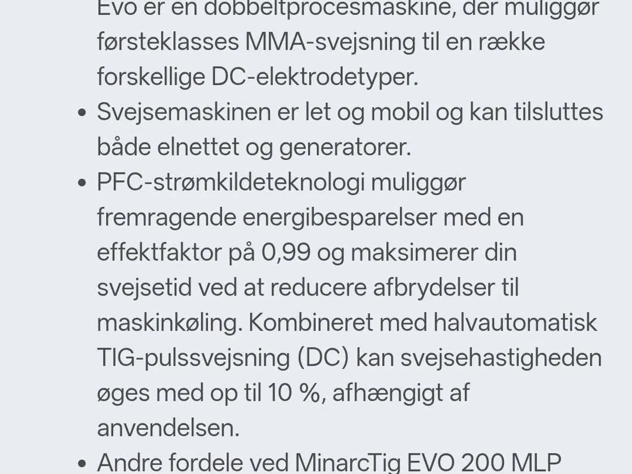 Billede 12 - Kemppi MinarcTig 200 MLP