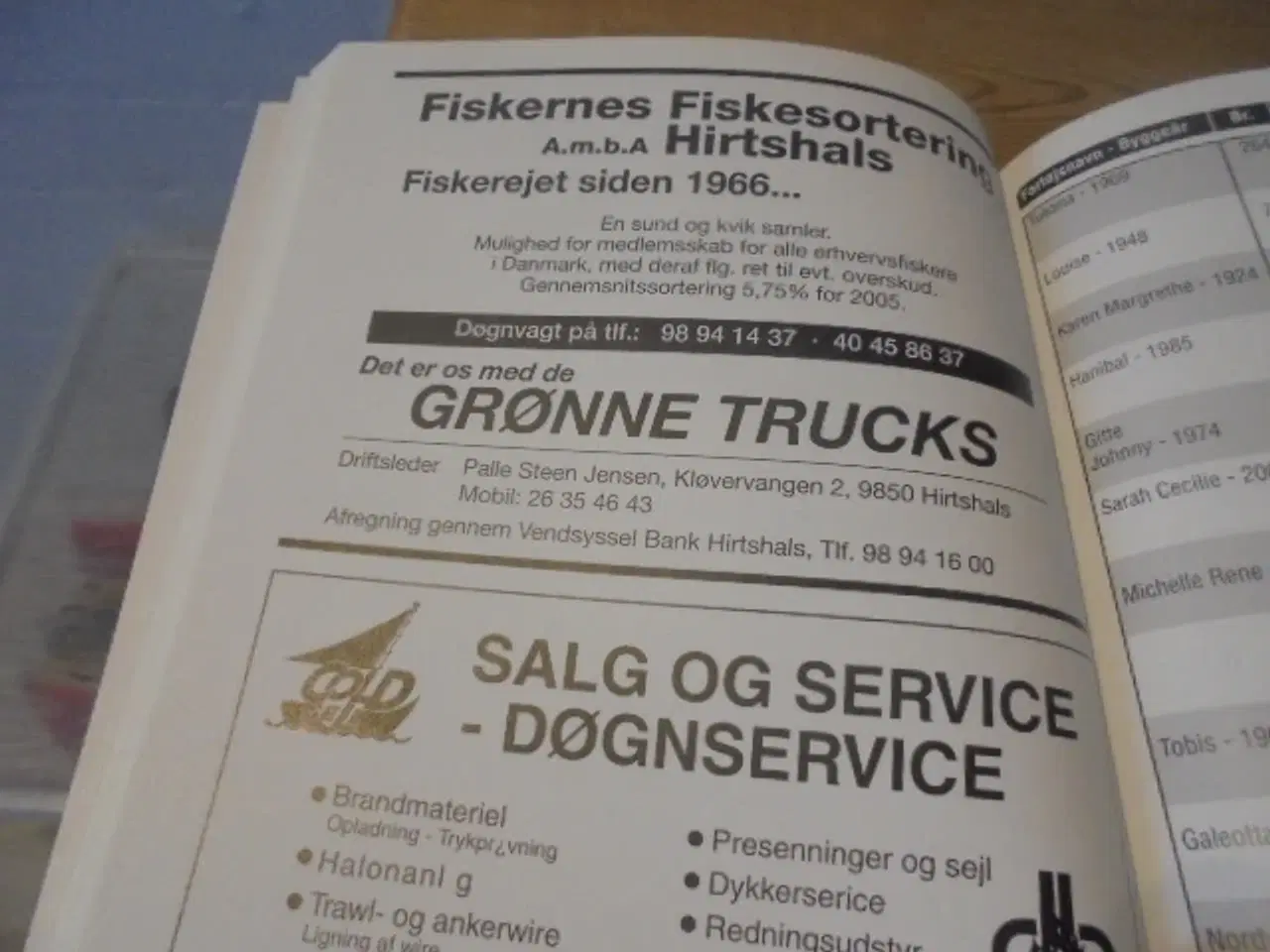 Billede 3 - Danmarks Kutternøgle 2008 – med inmarsat-numre