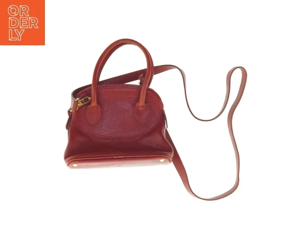 Billede 5 - Læder crossbody taske fra Osprey (str. 20 x 9 x 16 cm)