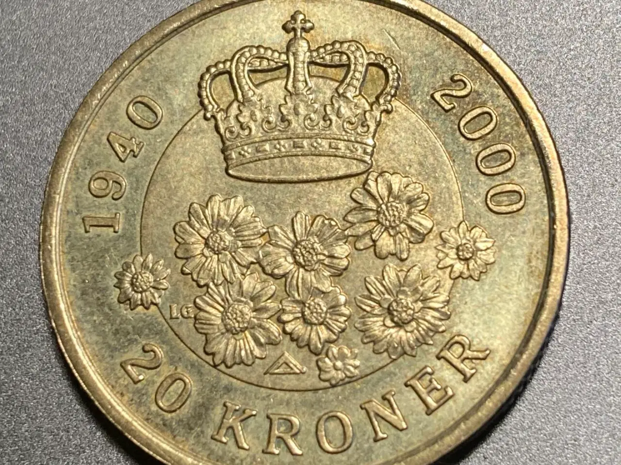 Billede 2 - Jubilæumsmønt. 20 kr. Fra 2000