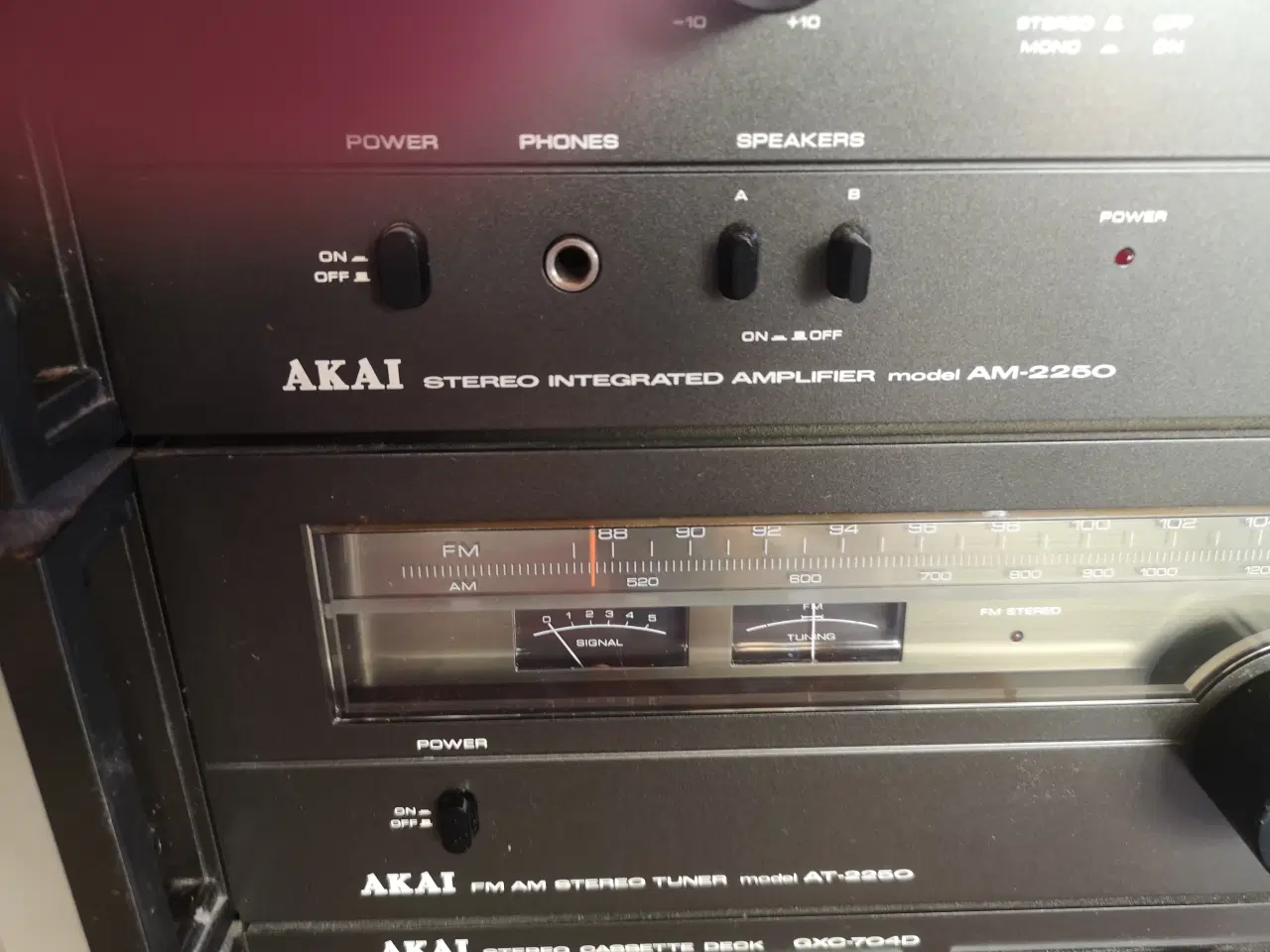 Billede 4 - akai 2250 stereo rack