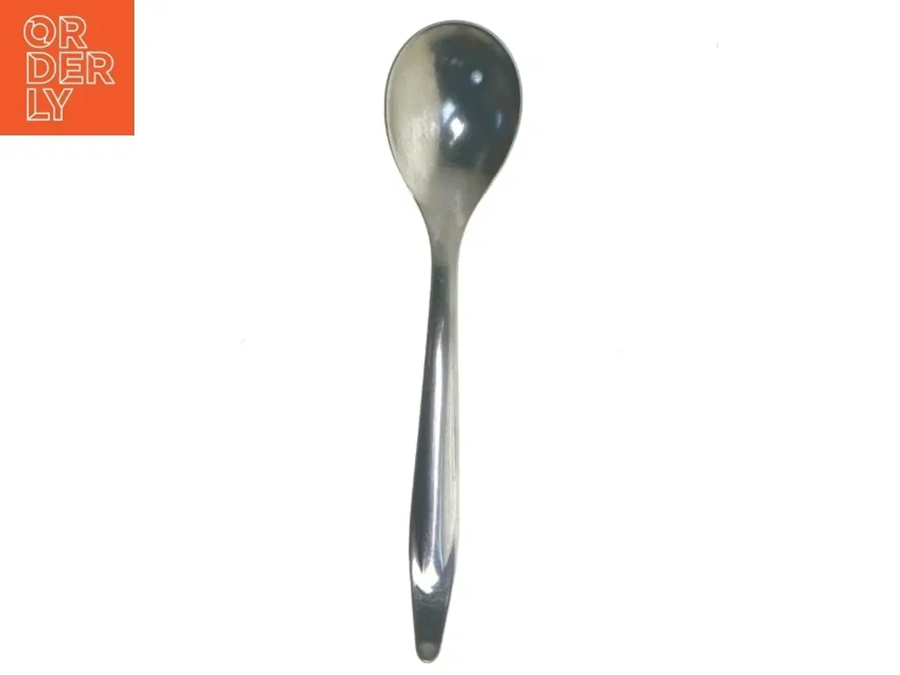 Billede 1 - Ske i rustfrit stål 14 cm (str. 14 cm)