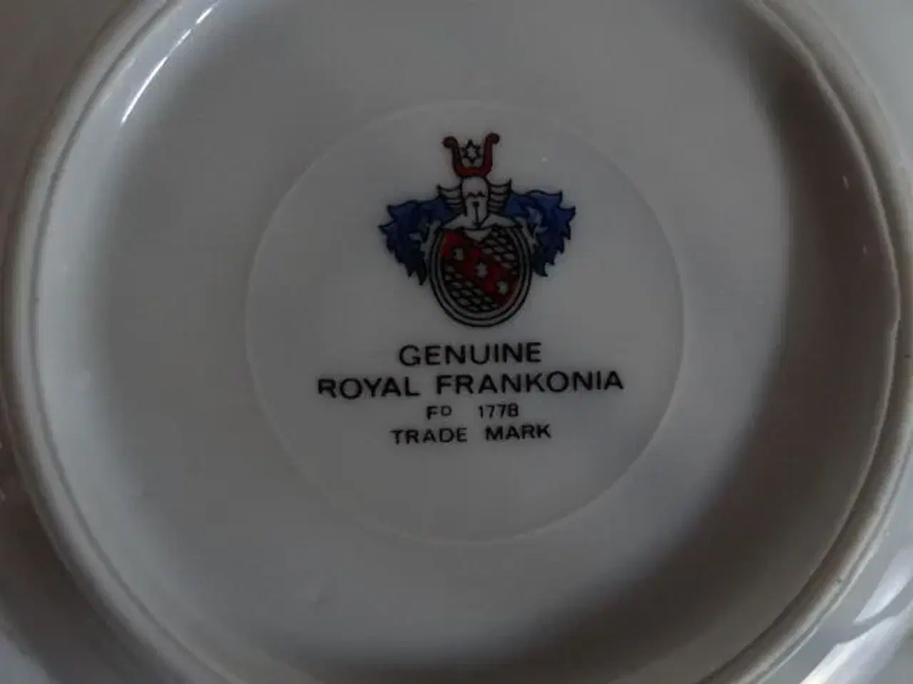 Billede 2 - Vintage skål - Genuine Royal Frankonia