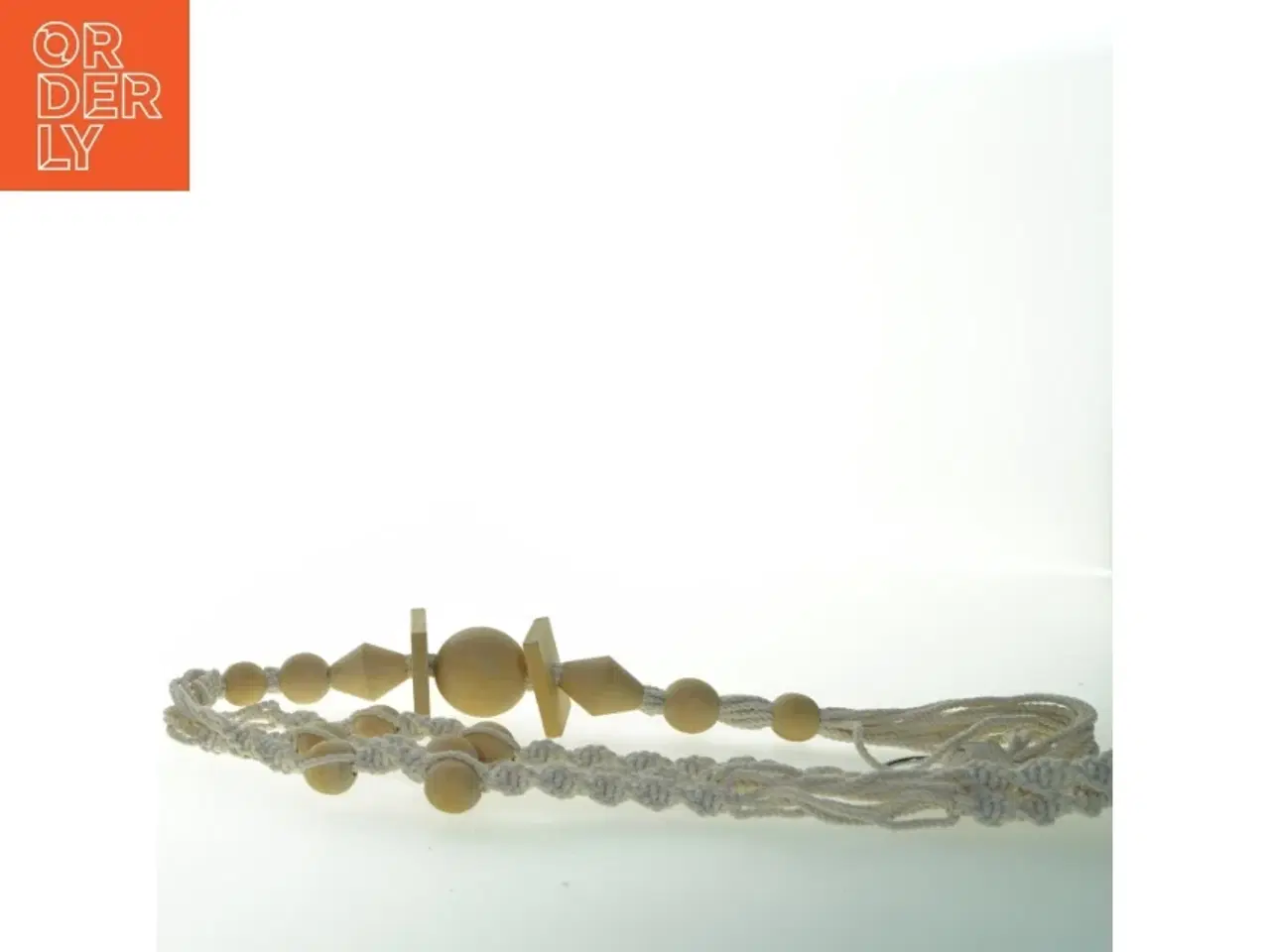 Billede 2 - Pottesnor med træperler (str. 130 cm)