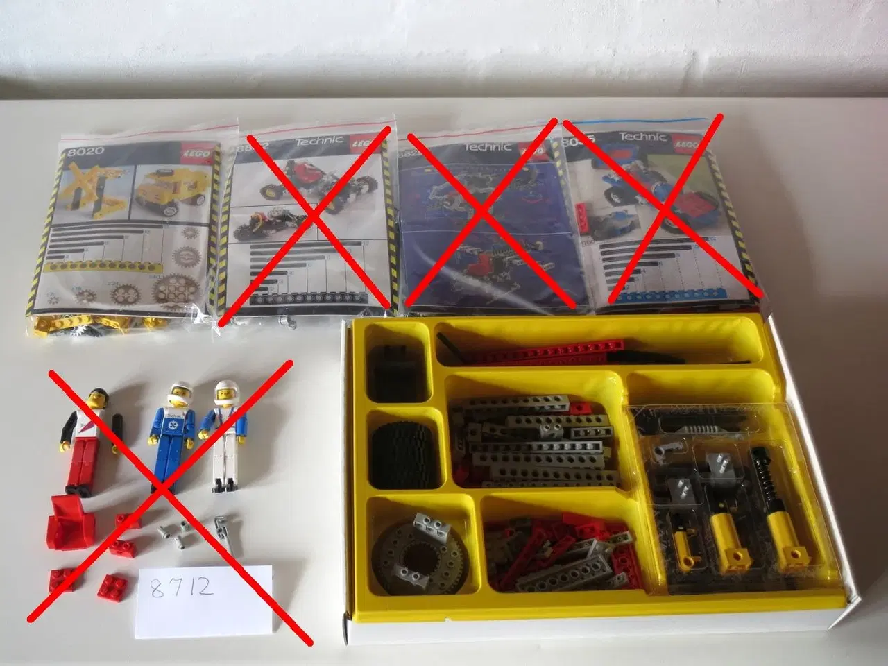 Billede 2 - Lego Technic, 8020 og 8837
