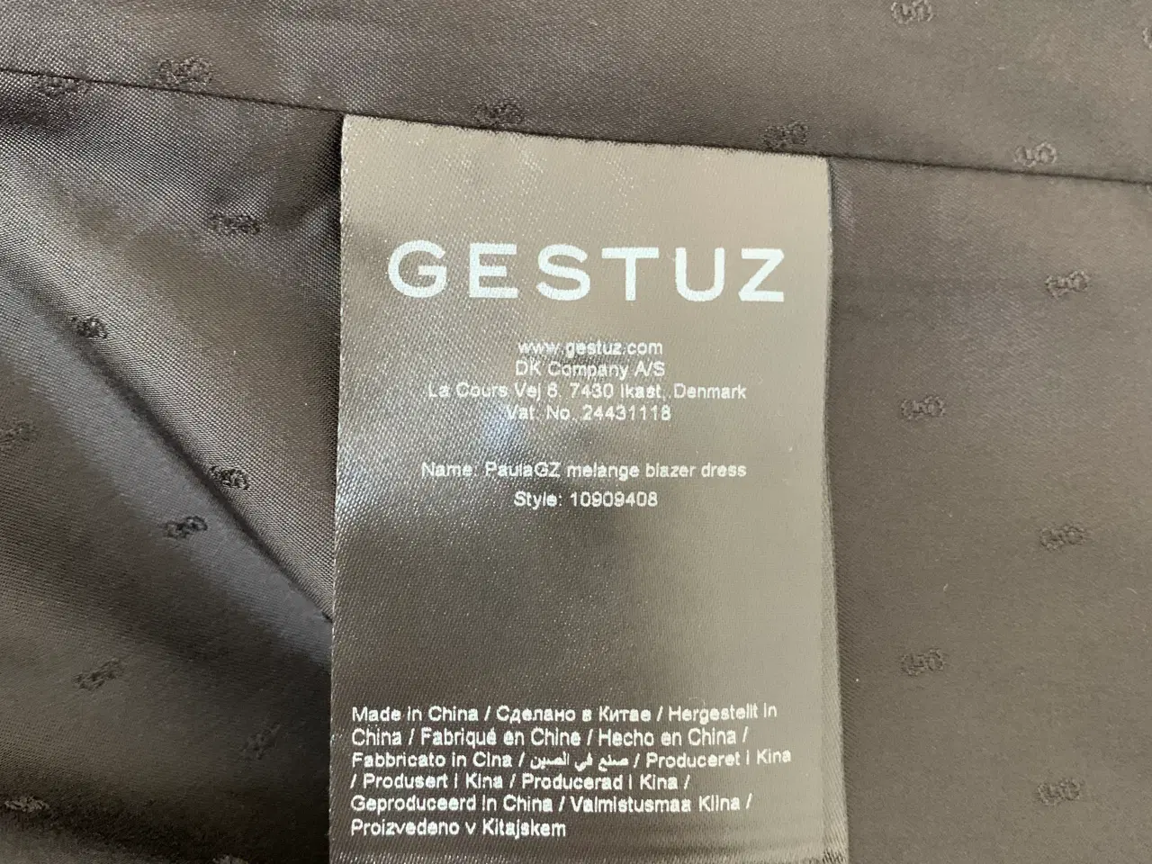 Billede 12 - Gestuz blazerkjole 
