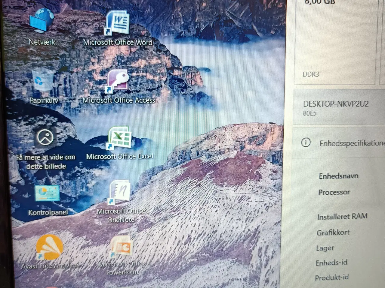Billede 7 - Lenovo G50-80, Intel 2.0 GHz, 8 GB ram Ssd disk