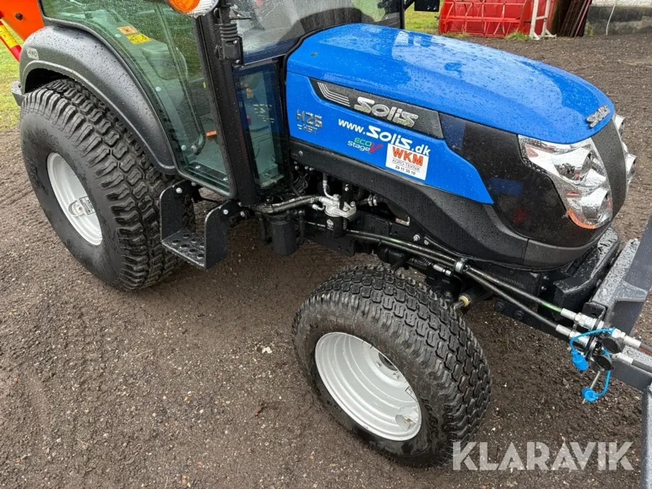 Billede 11 - Traktor med sneplov og saltspreder Solis H26 HST