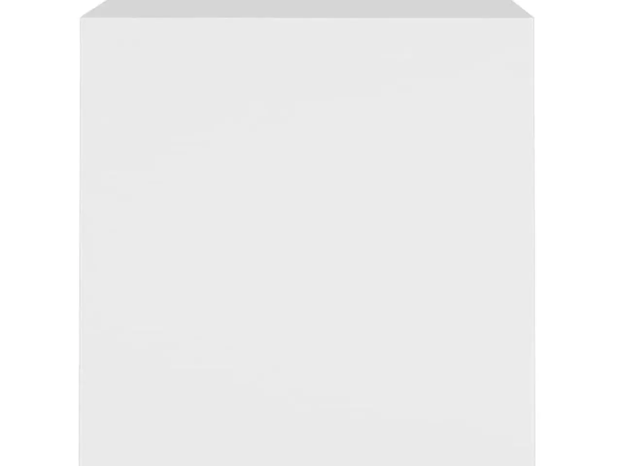 Billede 7 - Tv-bord 120x30x40,5 cm spånplade hvid