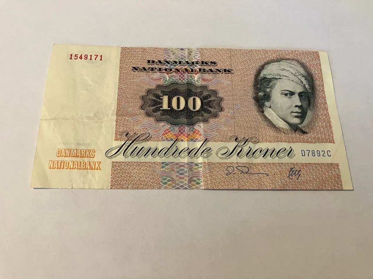 Billede 1 - 100 Kroner D7 1989