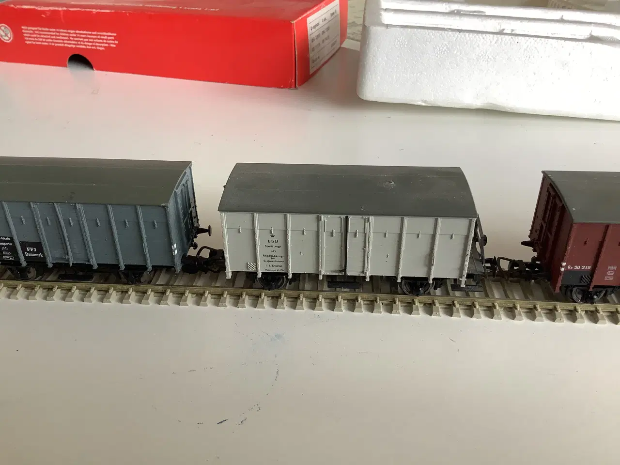 Billede 4 - Hobbytrade DSB Q vognssæt. 4 Q vogne