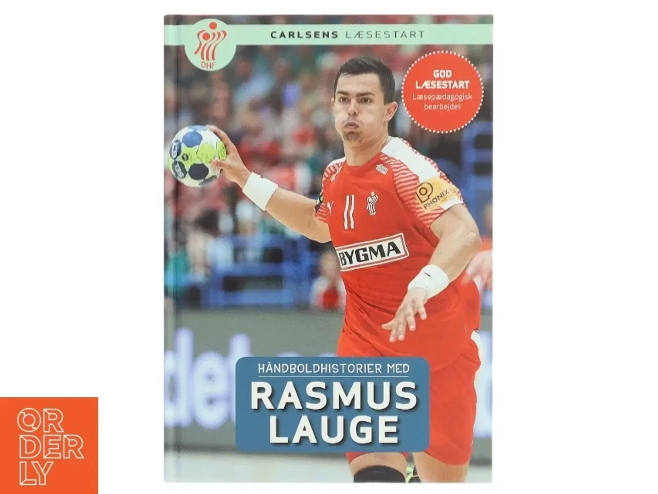 Billede 1 - Håndboldhistorier med Rasmus Lauge af Ole Sønnichsen (Bog)