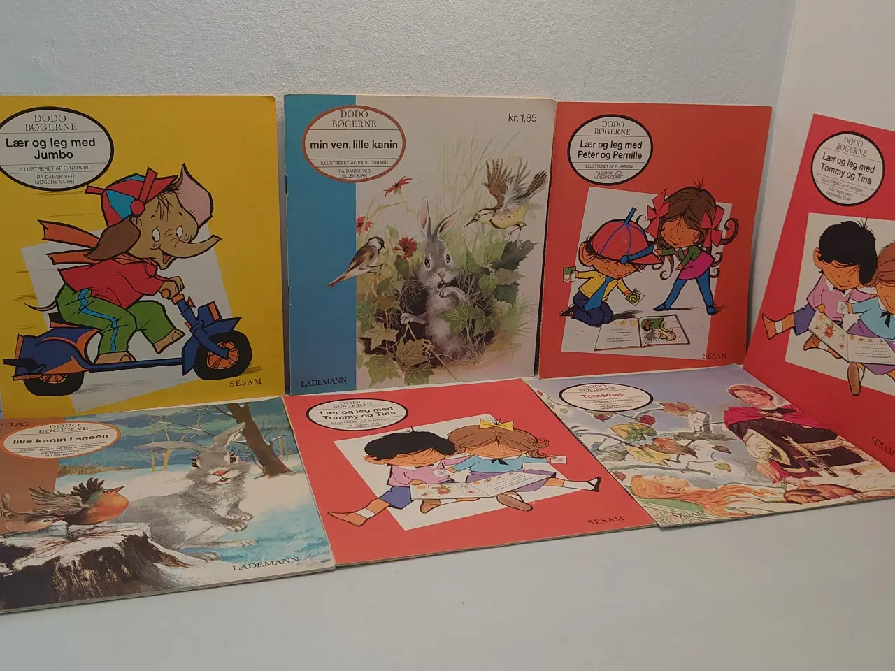 Billede 1 - 7 stk Dodo bøger fra 1971-74 i god stand.