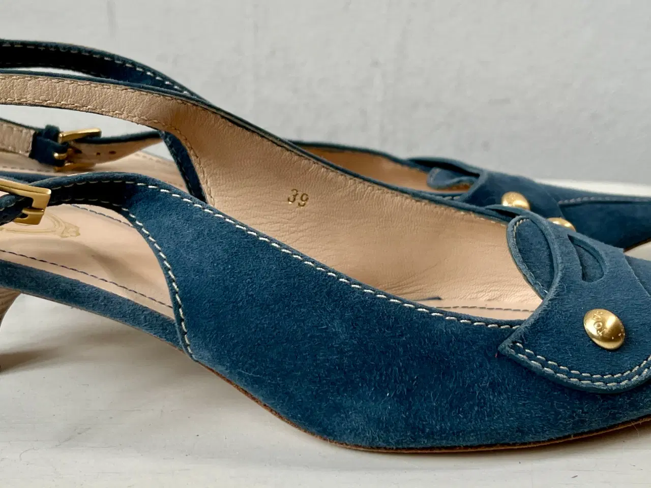 Billede 5 - Tod's, slingbacks, str 39