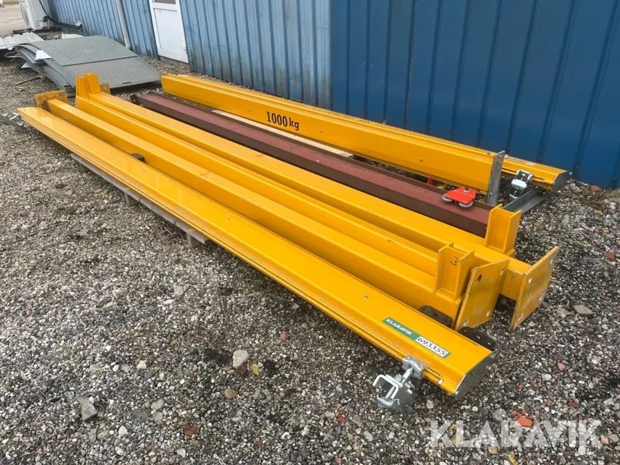 Billede 1 - Traverskran Erikkila KRSR1 1000kg