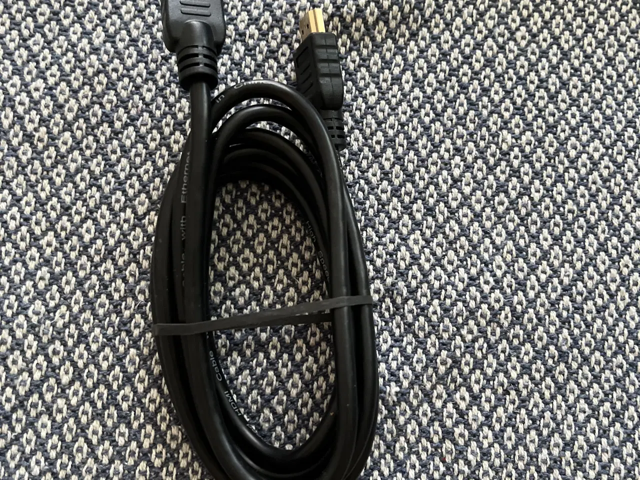 Billede 1 - High speed HDMI-kabel 1,5 m sort