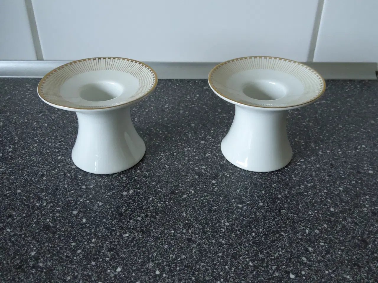 Billede 6 - Porcelæn lysestager 