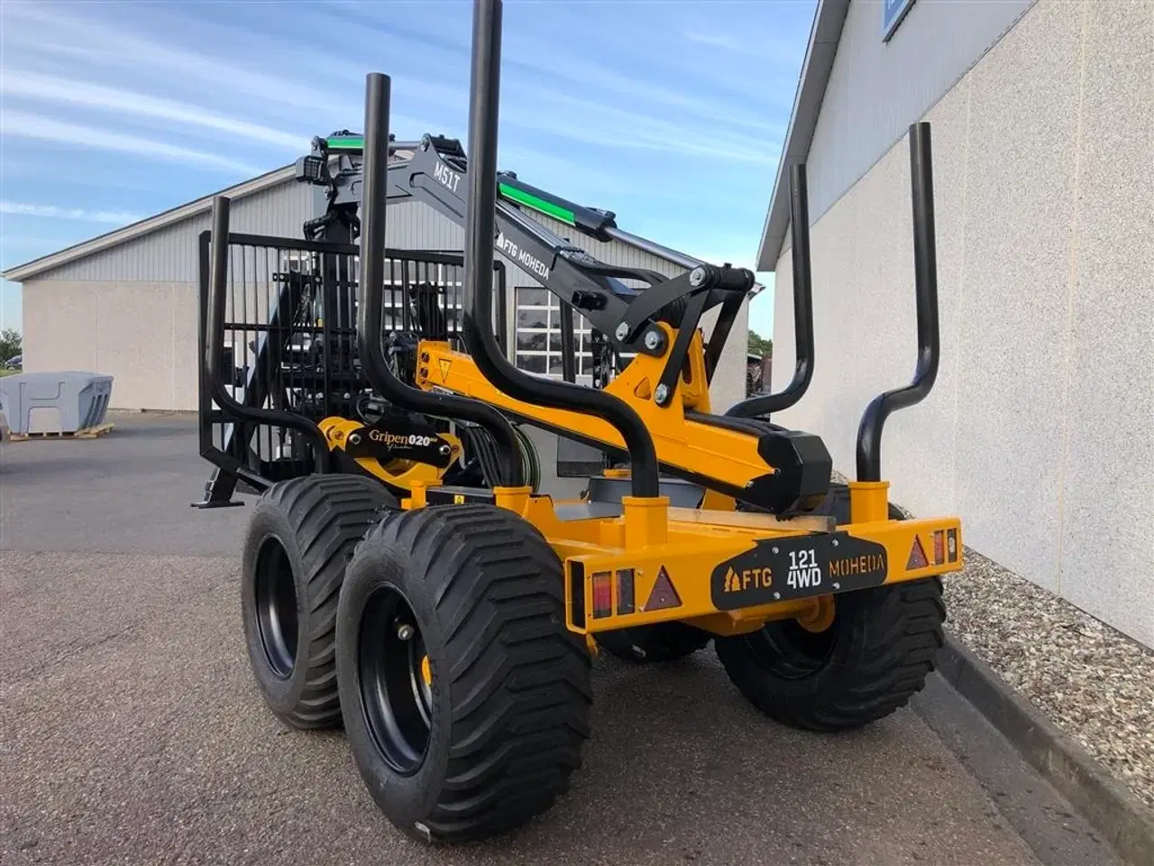 Billede 3 - Moheda FTG M121-4WD 7,5 M. KRAN med EHC joystick
