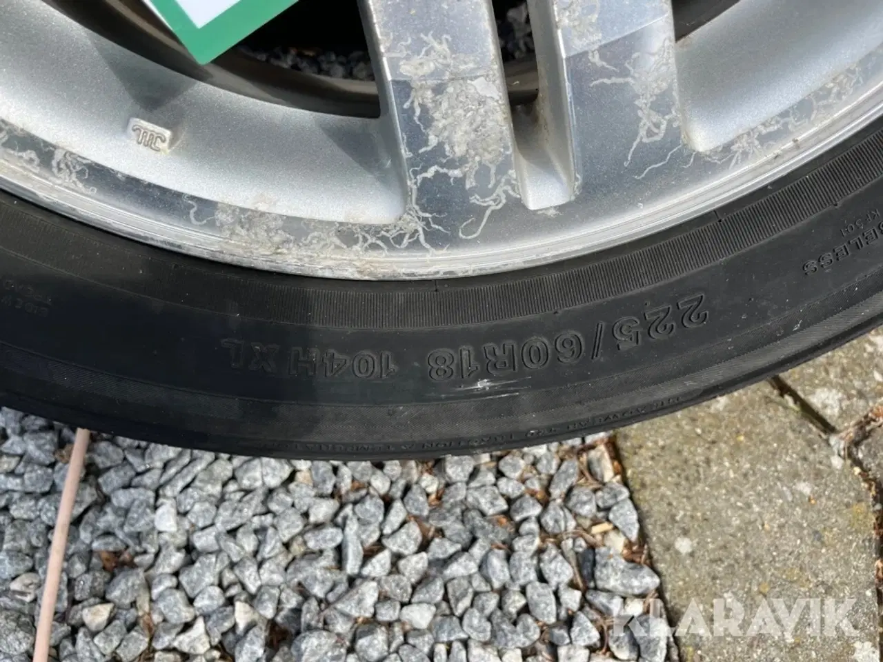 Billede 4 - Dæk og alufælge Dodge 225/60R18,225/55R17 - 4 styk