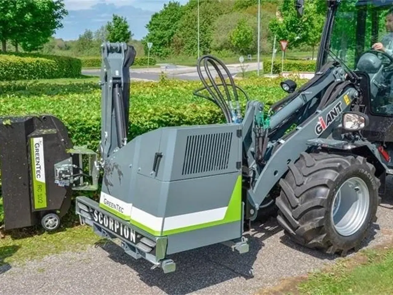 Billede 3 - GreenTec RC 102 HÆKSNITTER