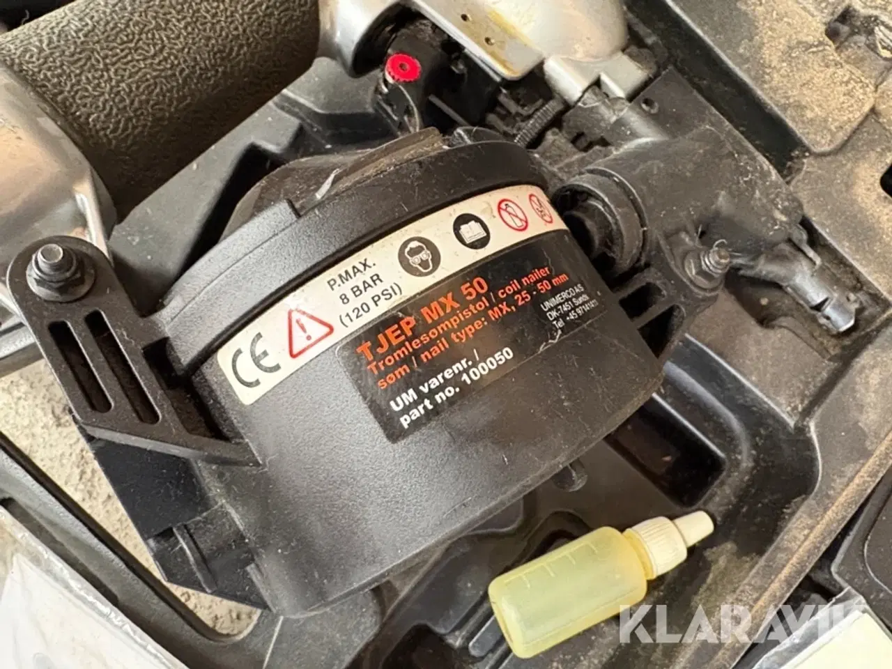 Billede 5 - Sømpistoler og kompressor Tjep, Senco MX50, 90/40, ZE-65 finishpro 18, 4 styk.