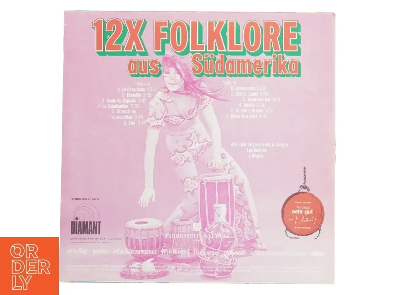Billede 2 - 12X Folklore aus Südamerika LP