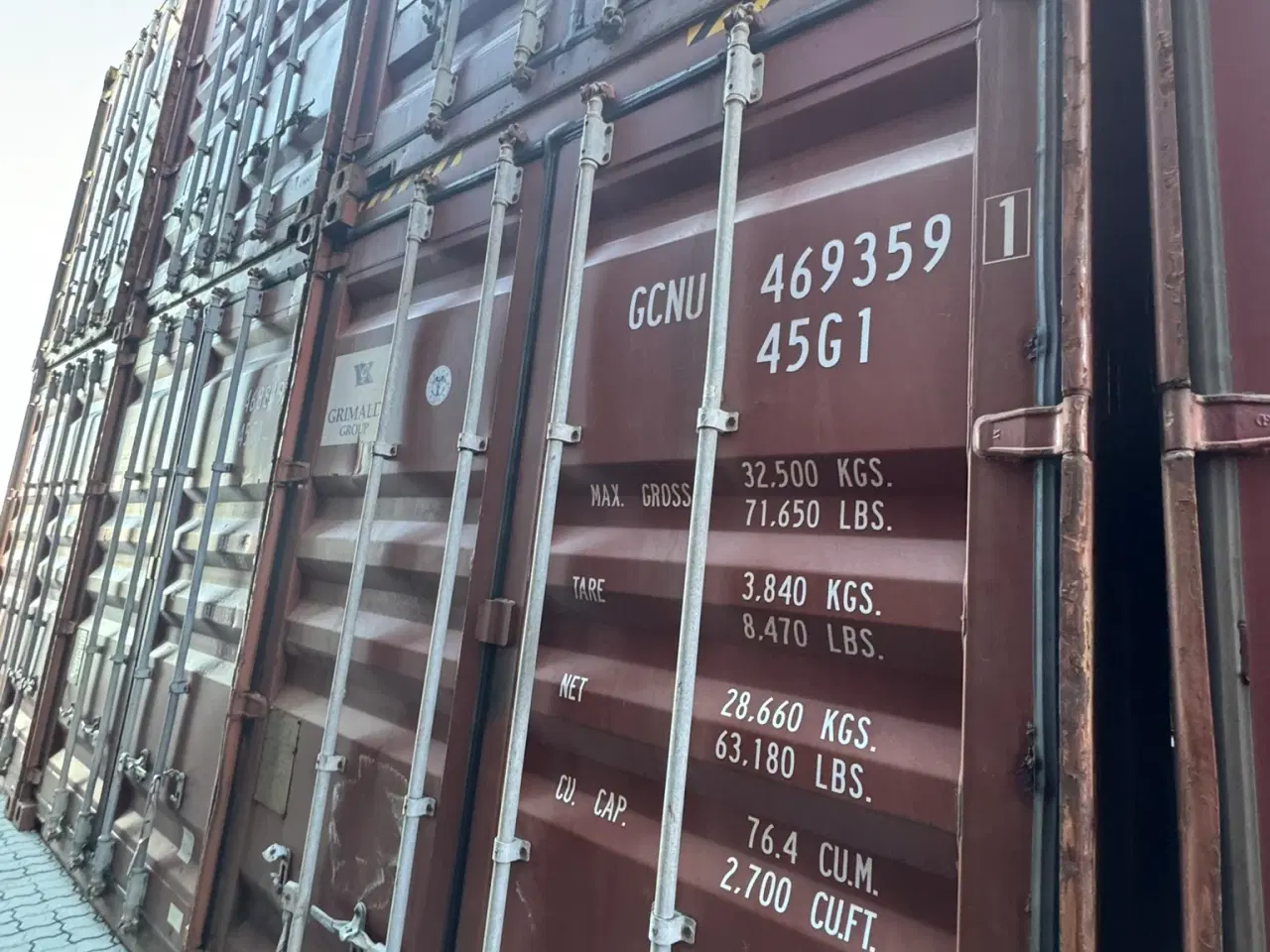 Billede 4 - 40 HC container, Tør og tæt med CSC godkendelse