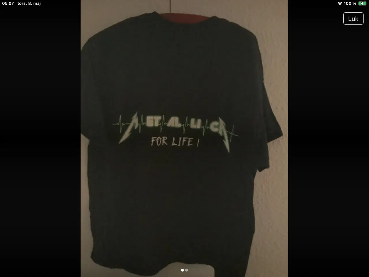 Billede 2 - Metallica t shirt