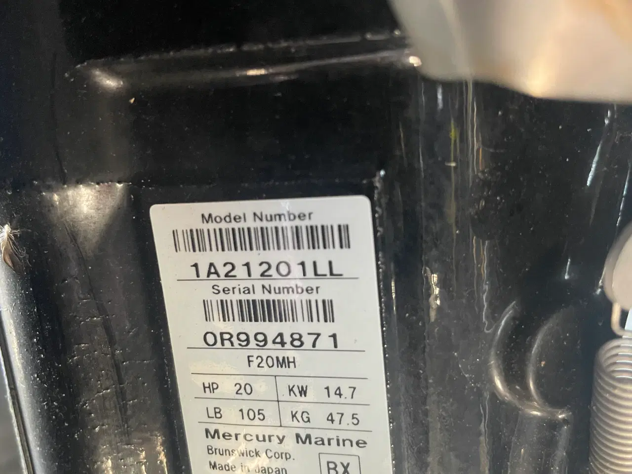 Billede 7 - Mercury 20hk EFI