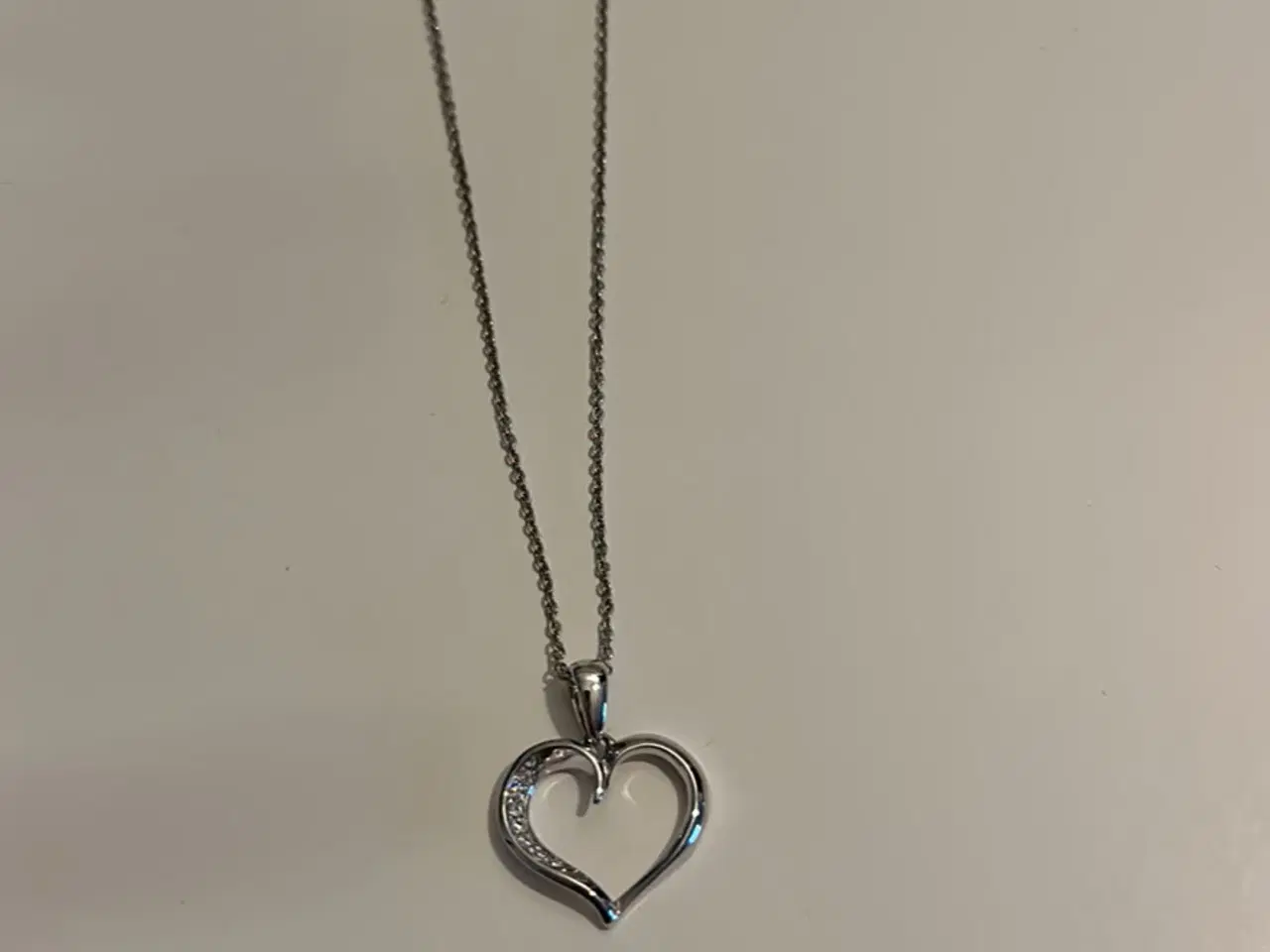 Billede 1 - Hjerte halskæde