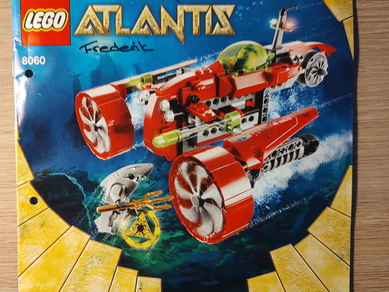 Billede 1 - Lego Atlantis Tyfonturbo ubåd 