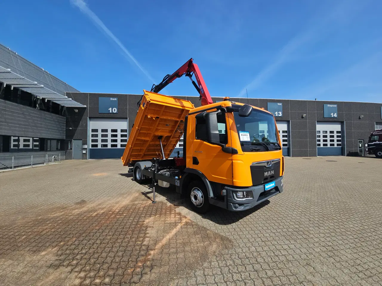 Billede 6 - MAN TGL 8.220, Tip-kran
