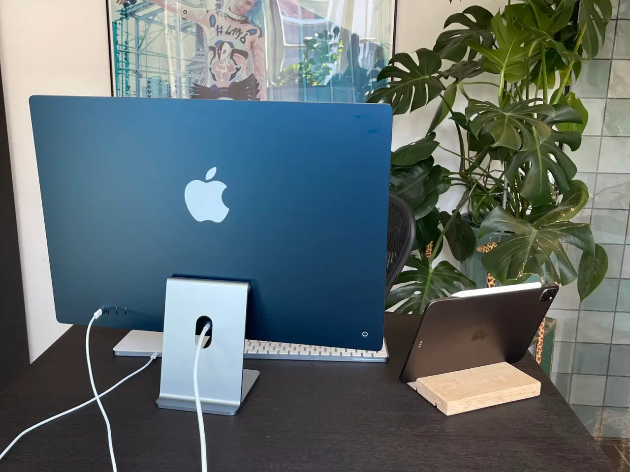 Billede 2 - iMac 24" i Blå med 4.5K Retina M1