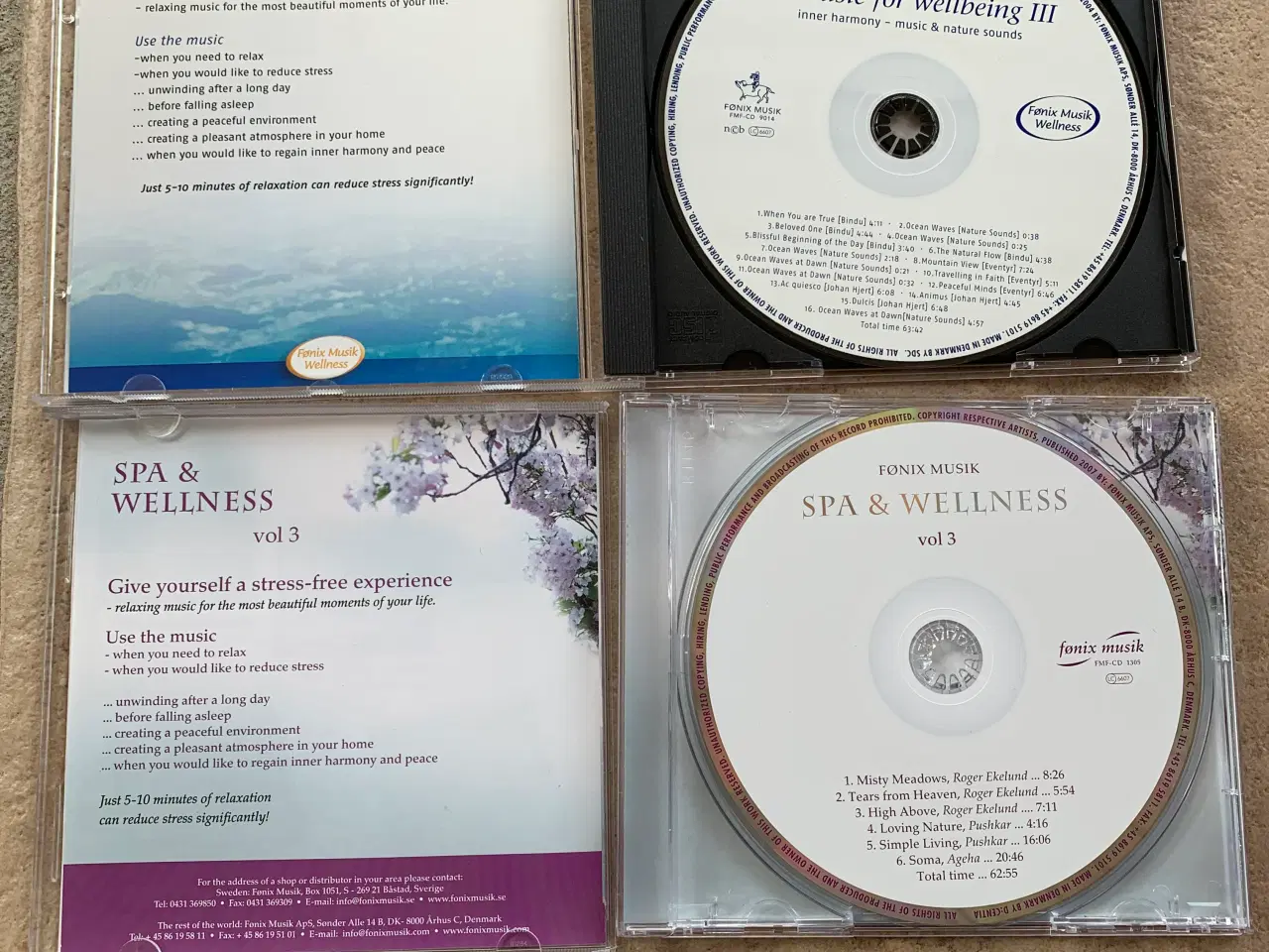 Billede 3 - Musik cd Fønix afslappende wellness 