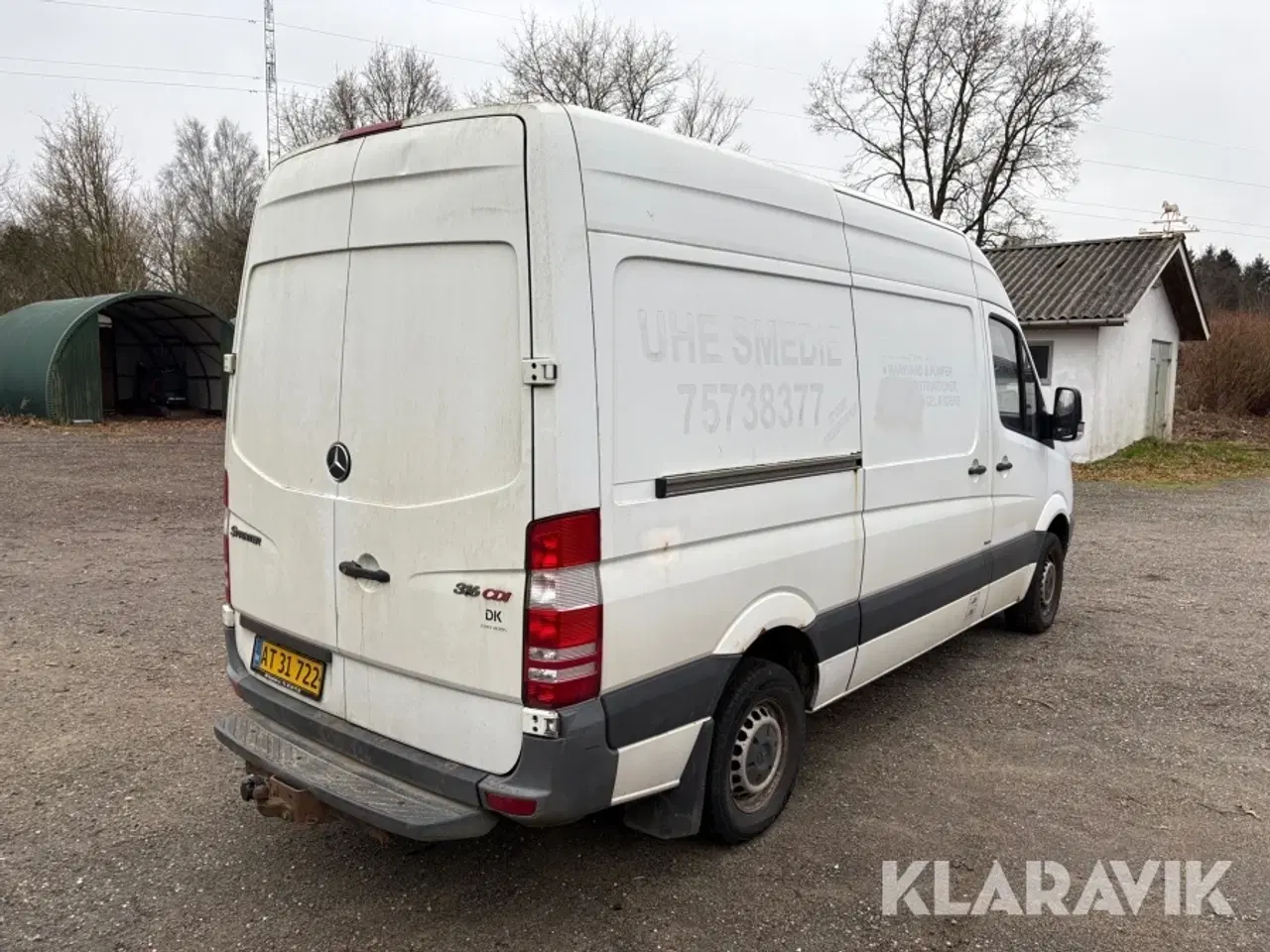 Billede 5 - Varebil Mercedes-benz Sprinter 316 Cdi Kassevogn Standard
