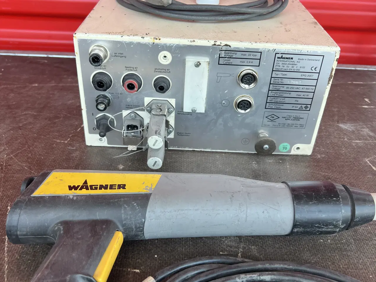 Billede 2 - Wagner Pulverlakerings pistol med styreenhed