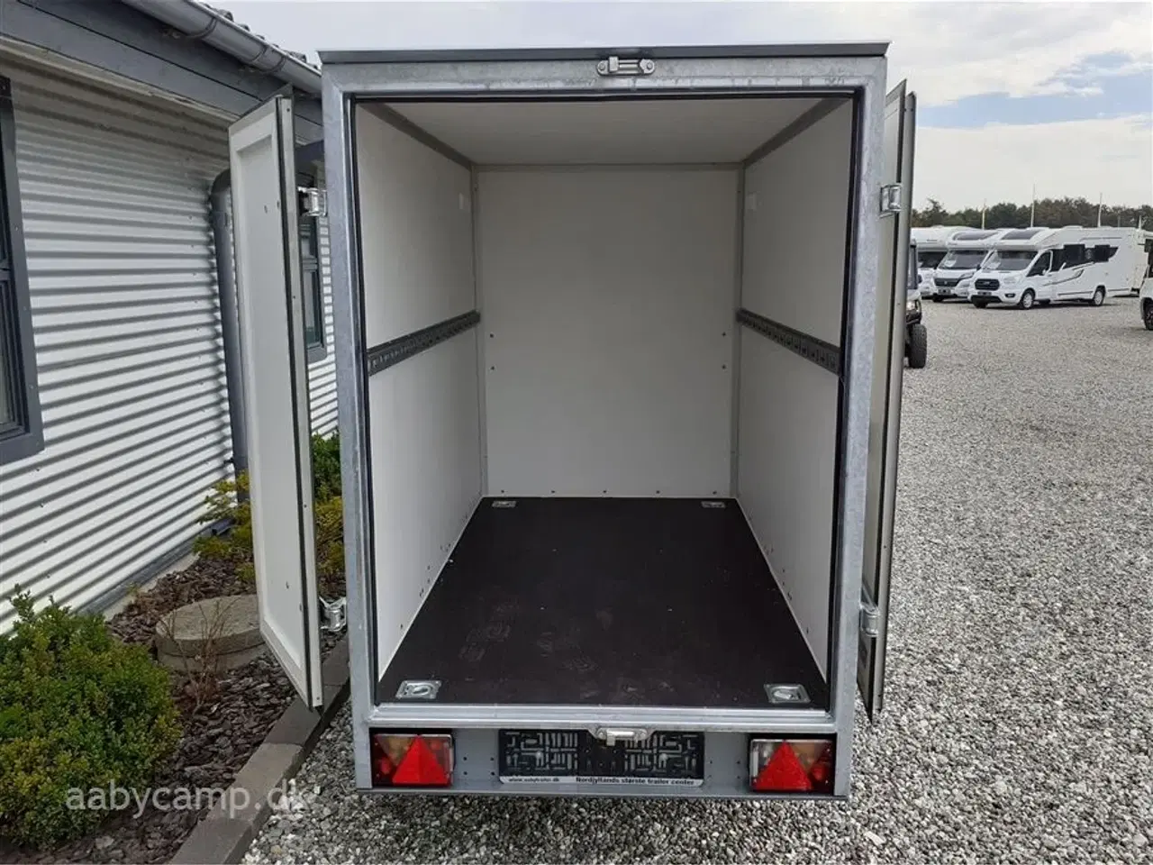 Billede 5 - 0 - Blyss Cargo F7520D 150 med Døre   Mini Cargo trailer str. L204xB115xH150 cm med 2 døre Top kvalitet