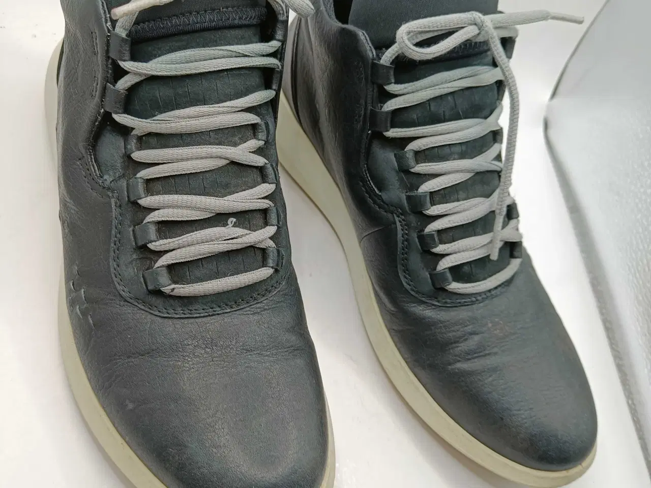 Billede 10 - Ecco sort læder sko 41str