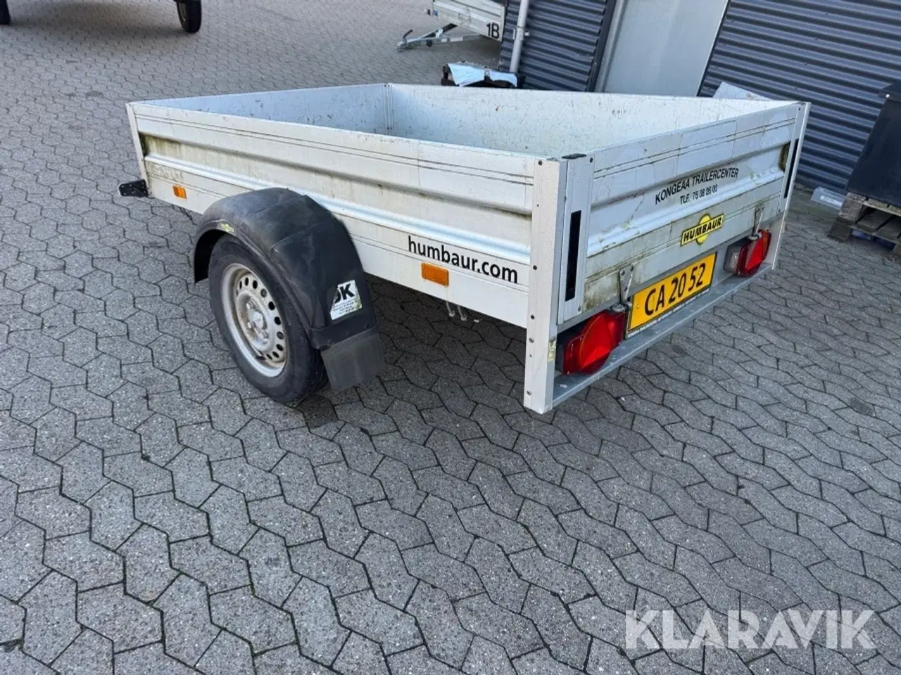 Billede 2 - Trailer Humbaur 750kg