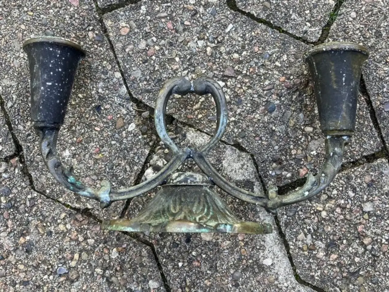 Billede 2 - Gammel lysestage 