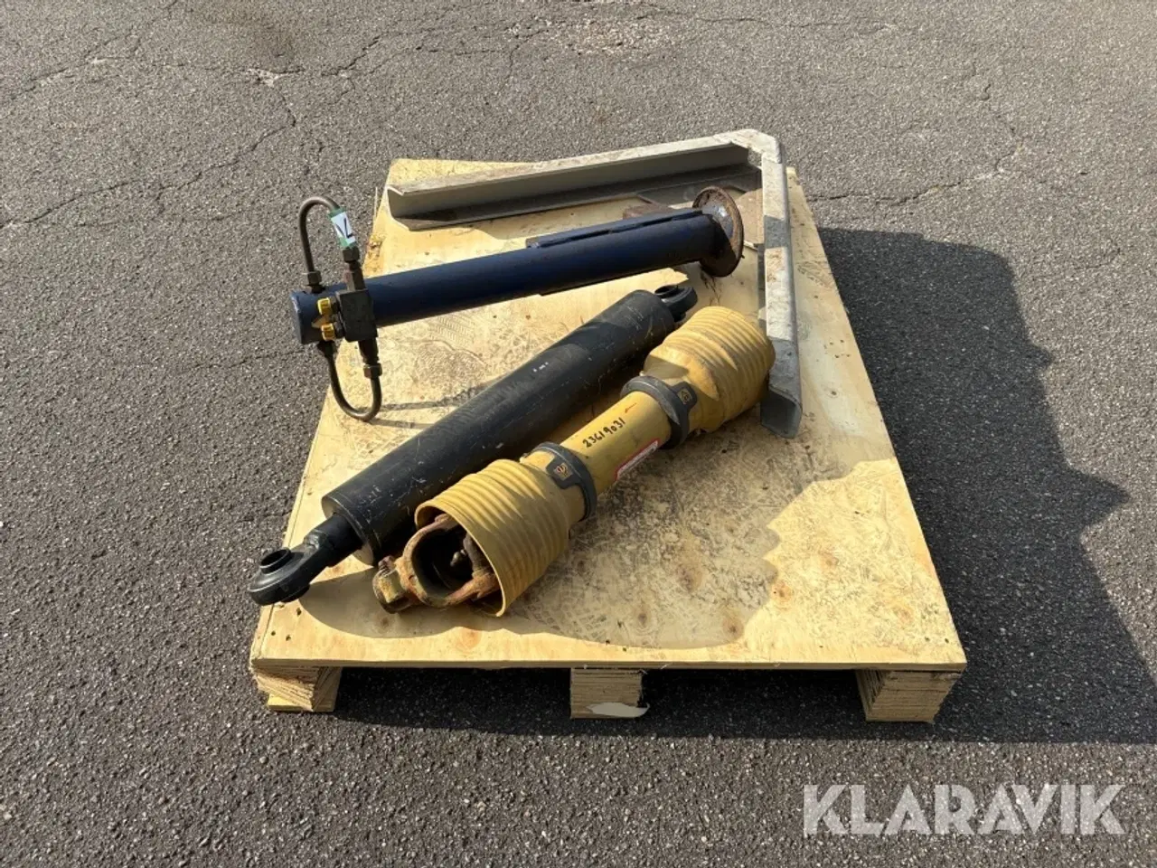 Billede 4 - Hydraulikstempel, PTO, hydraulisk støtteben og A-ramme