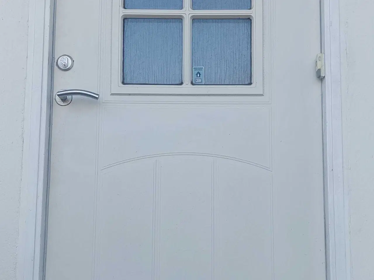 Billede 1 - Hoveddør med glas