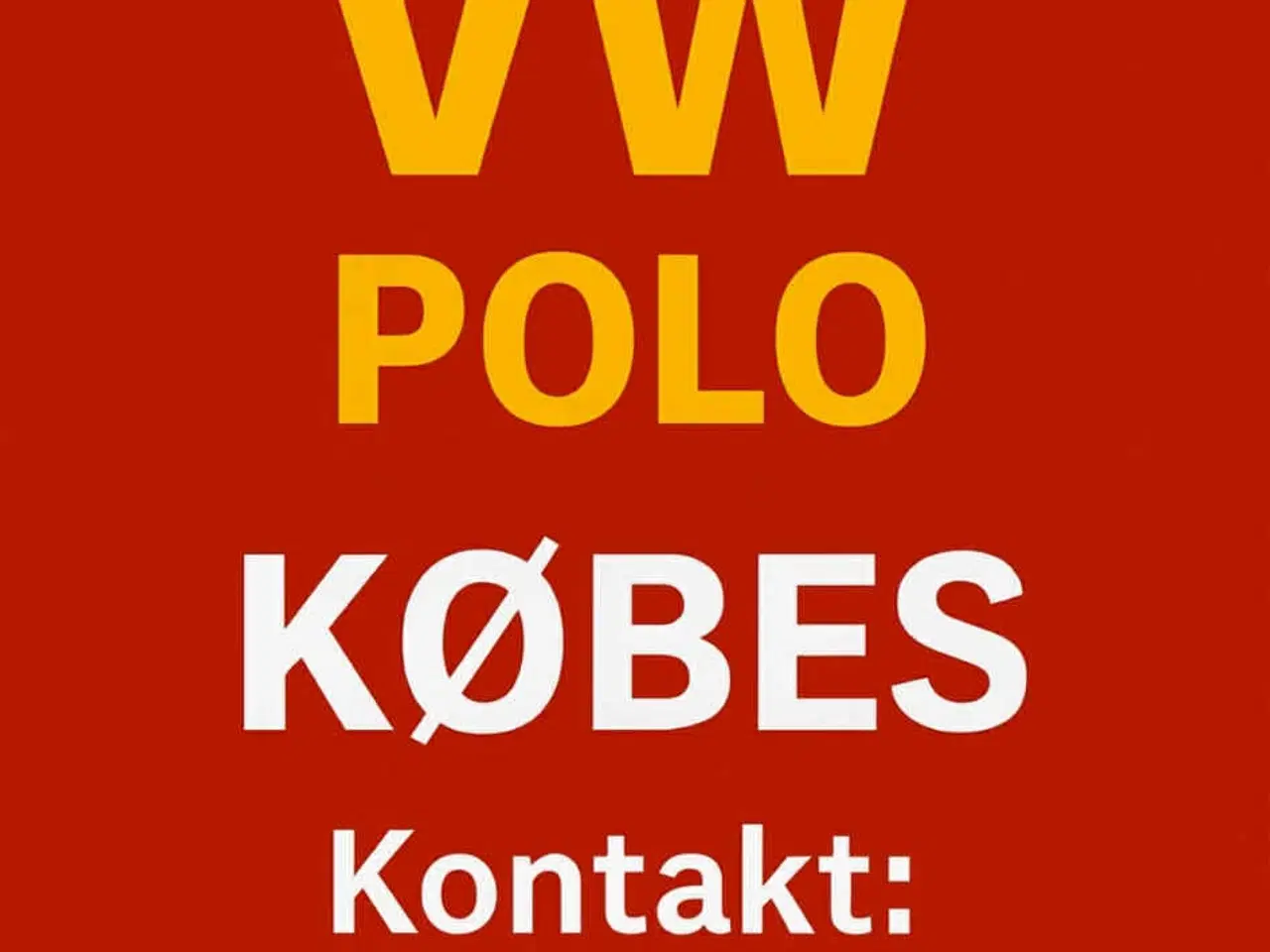 Billede 1 - VW POLO KØBES