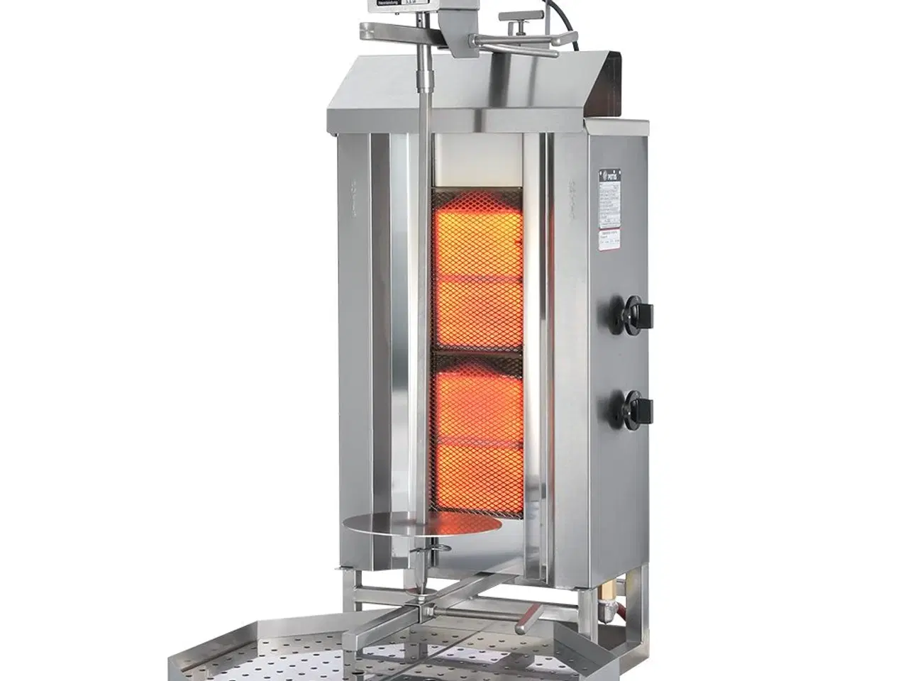 Billede 1 - Kebab & Shawarma grill til gas – 30 kg kød