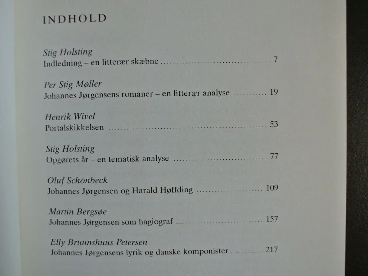 Billede 2 - fagerø - en antologi - johannes jørgensen og hans 